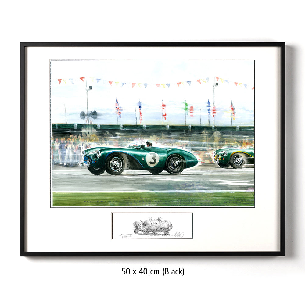 #0391 « Aston Martin DB3S, Neuf Heures de Goodwood 1955 »