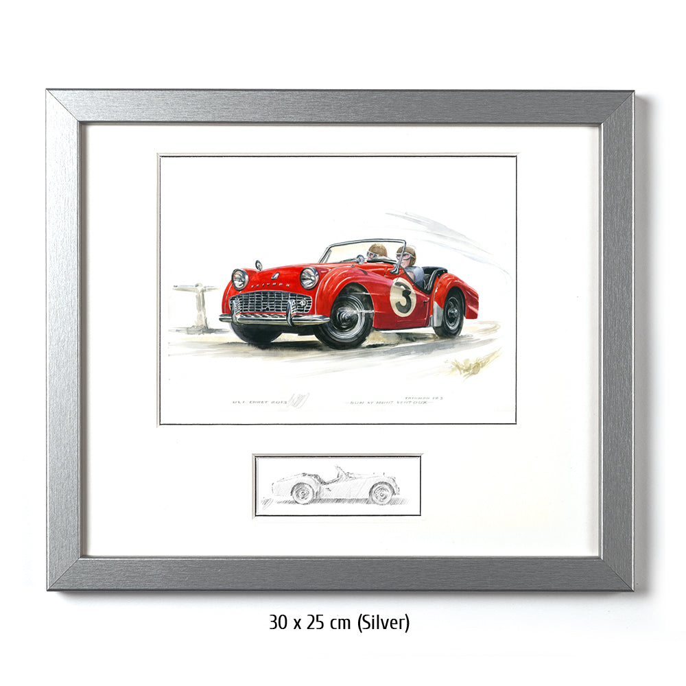 #0423 'Soleil au Mont Ventoux', Triumph TR3