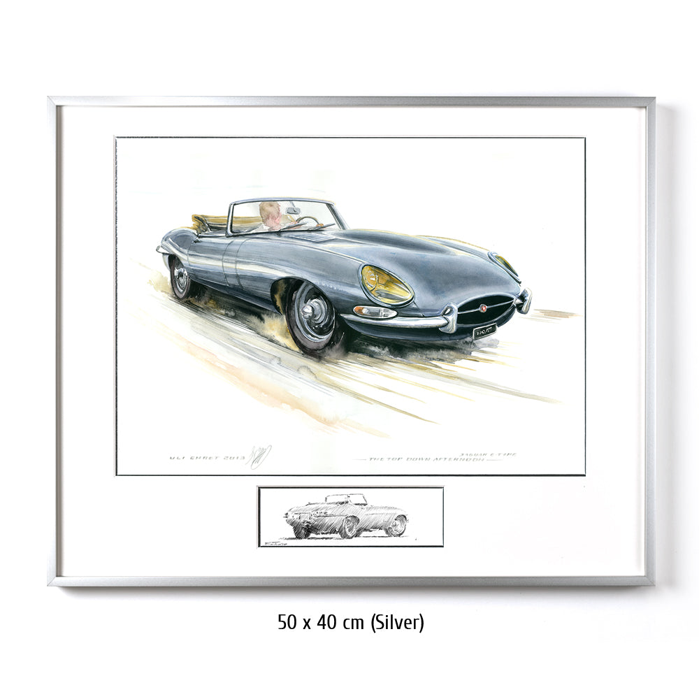 #0424 Jaguar Type E Cabriolet, Série 1