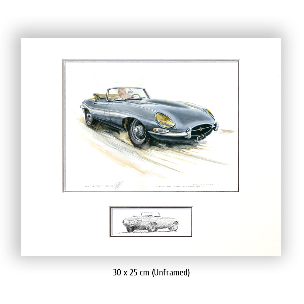 #0424 Jaguar Type E Cabriolet, Série 1