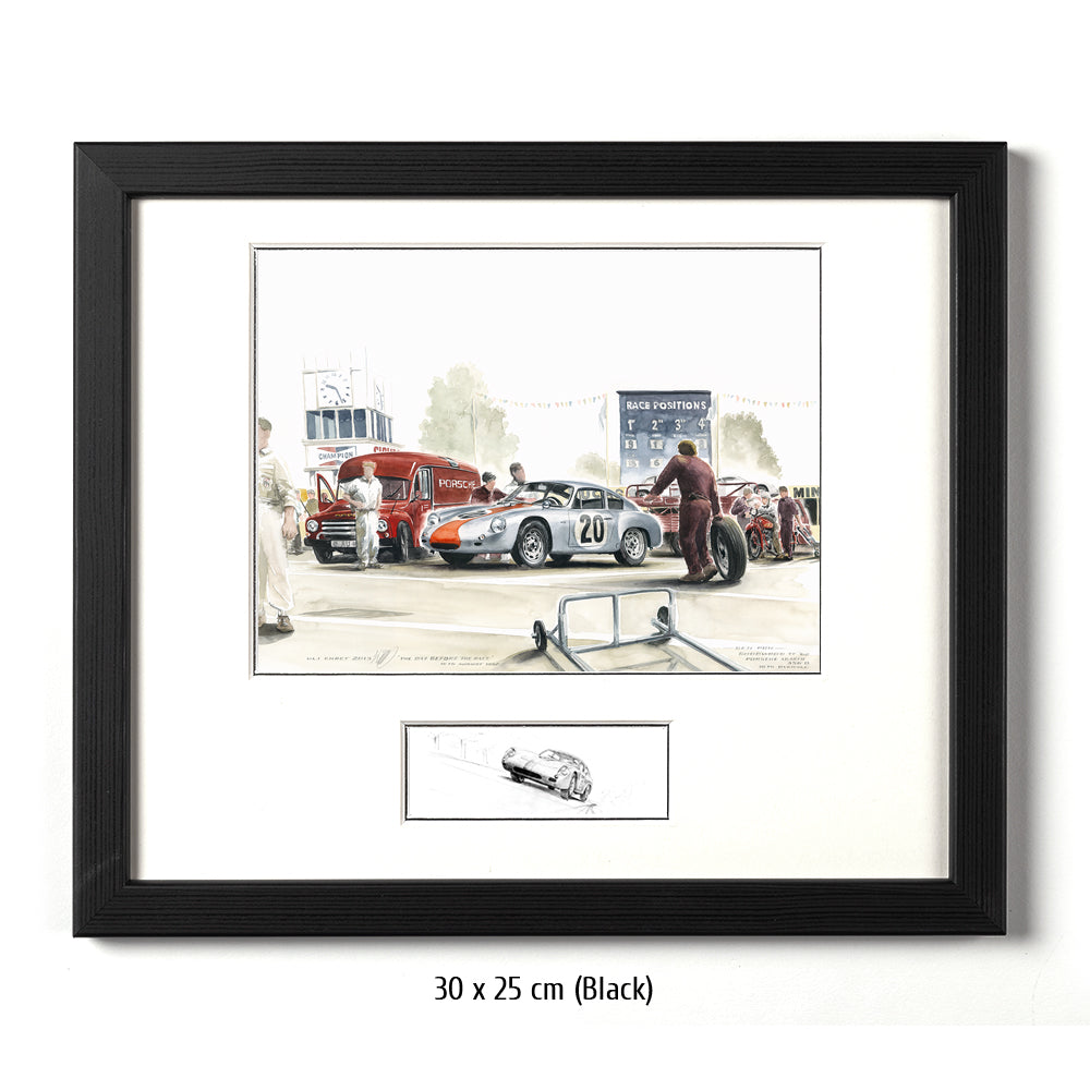 #0426 'La veille de la course', Porsche 356 Abarth GTL