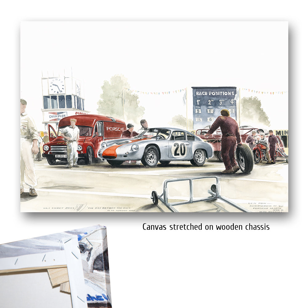#0426 'La veille de la course', Porsche 356 Abarth GTL