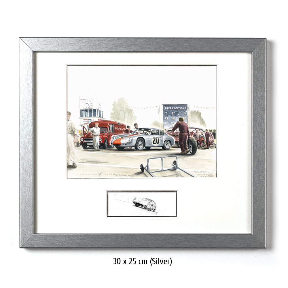 #0426 'La veille de la course', Porsche 356 Abarth GTL