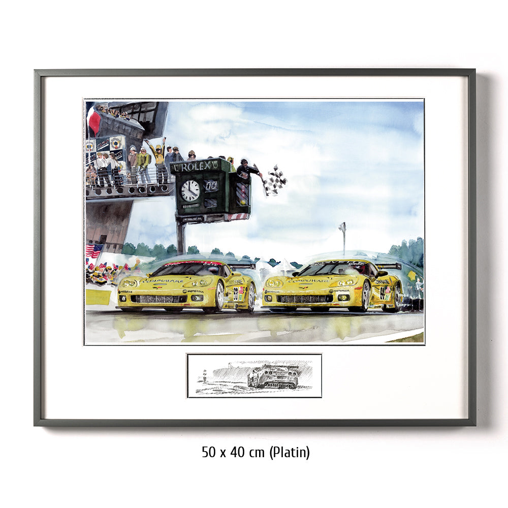 #0042 Corvette C6 contre-attaque