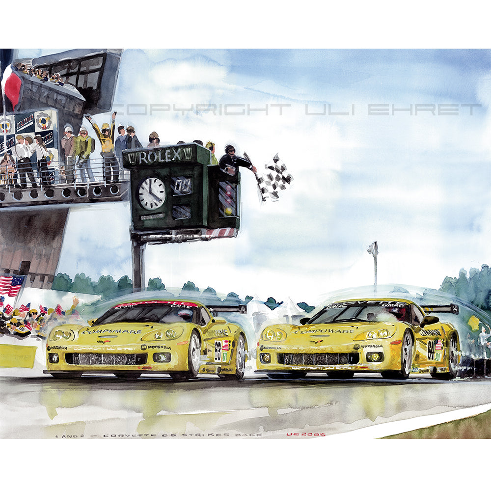 #0042 Corvette C6 contre-attaque
