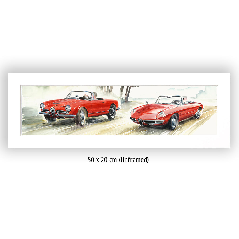 #0430 XS "Alfa Romeo Giulia Spider, Alfa Romeo Dueto Spider"