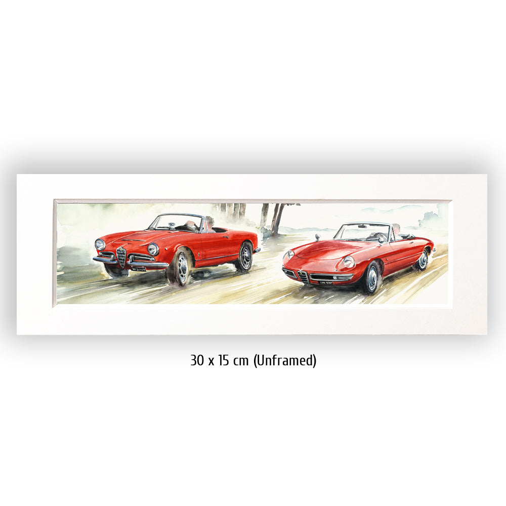 #0430 XS "Alfa Romeo Giulia Spider, Alfa Romeo Dueto Spider"