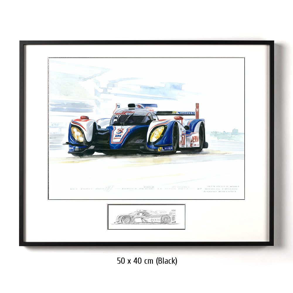 #0443Un "Toyota TS040 #7"