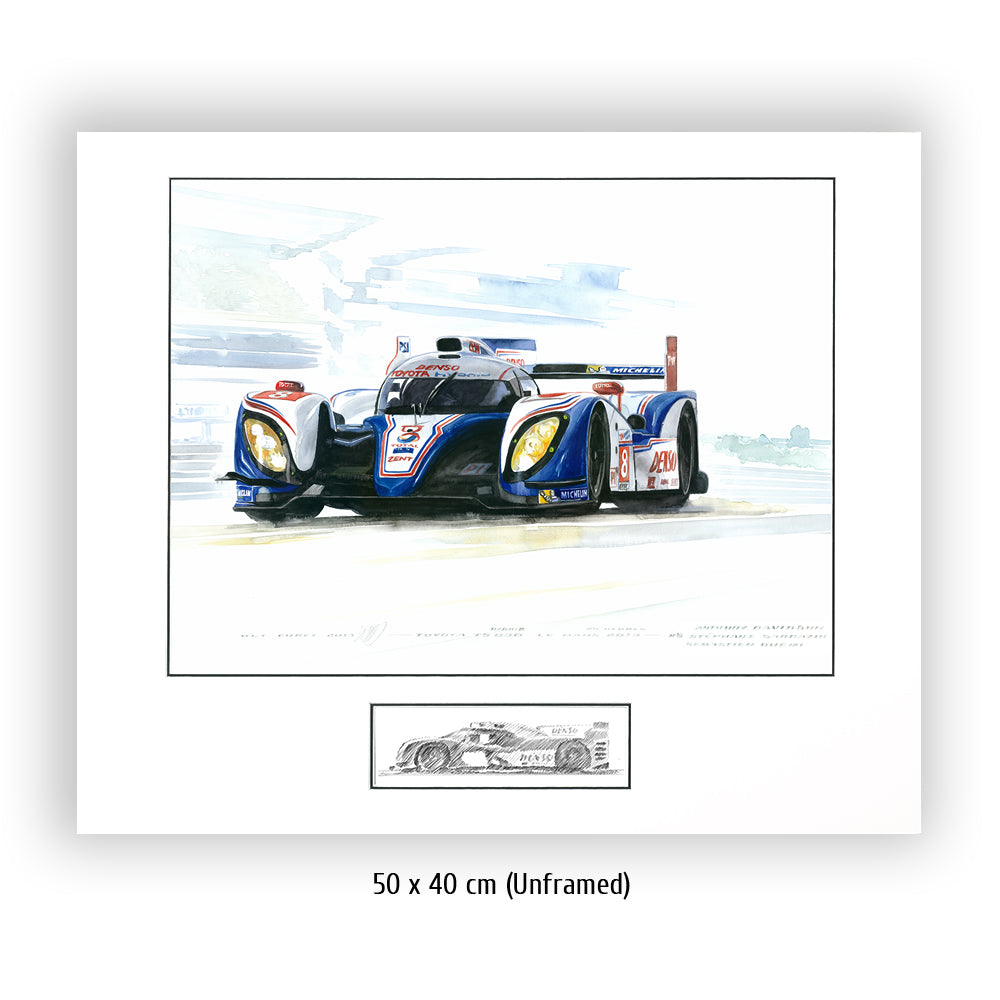#0443BToyota TS040 #8