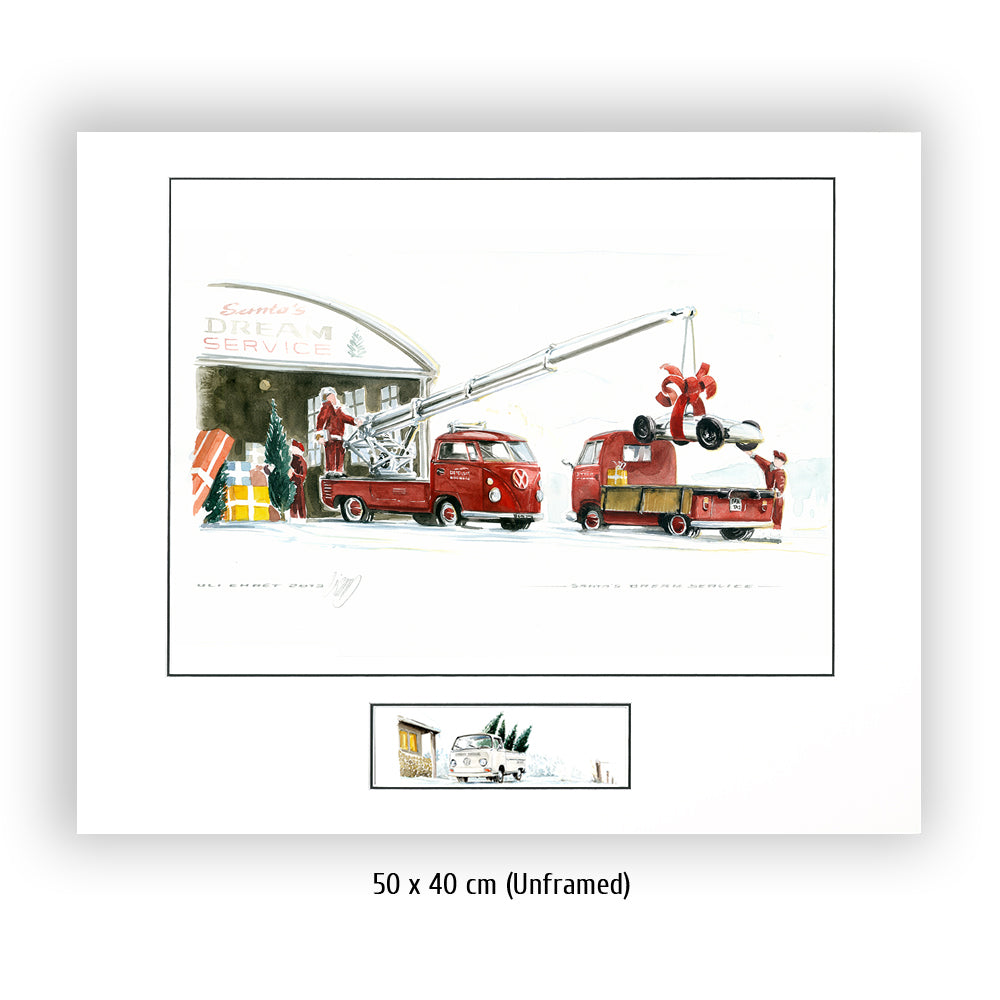 #0461 Camionnette Volkswagen T2 'Santa's Dream Service'