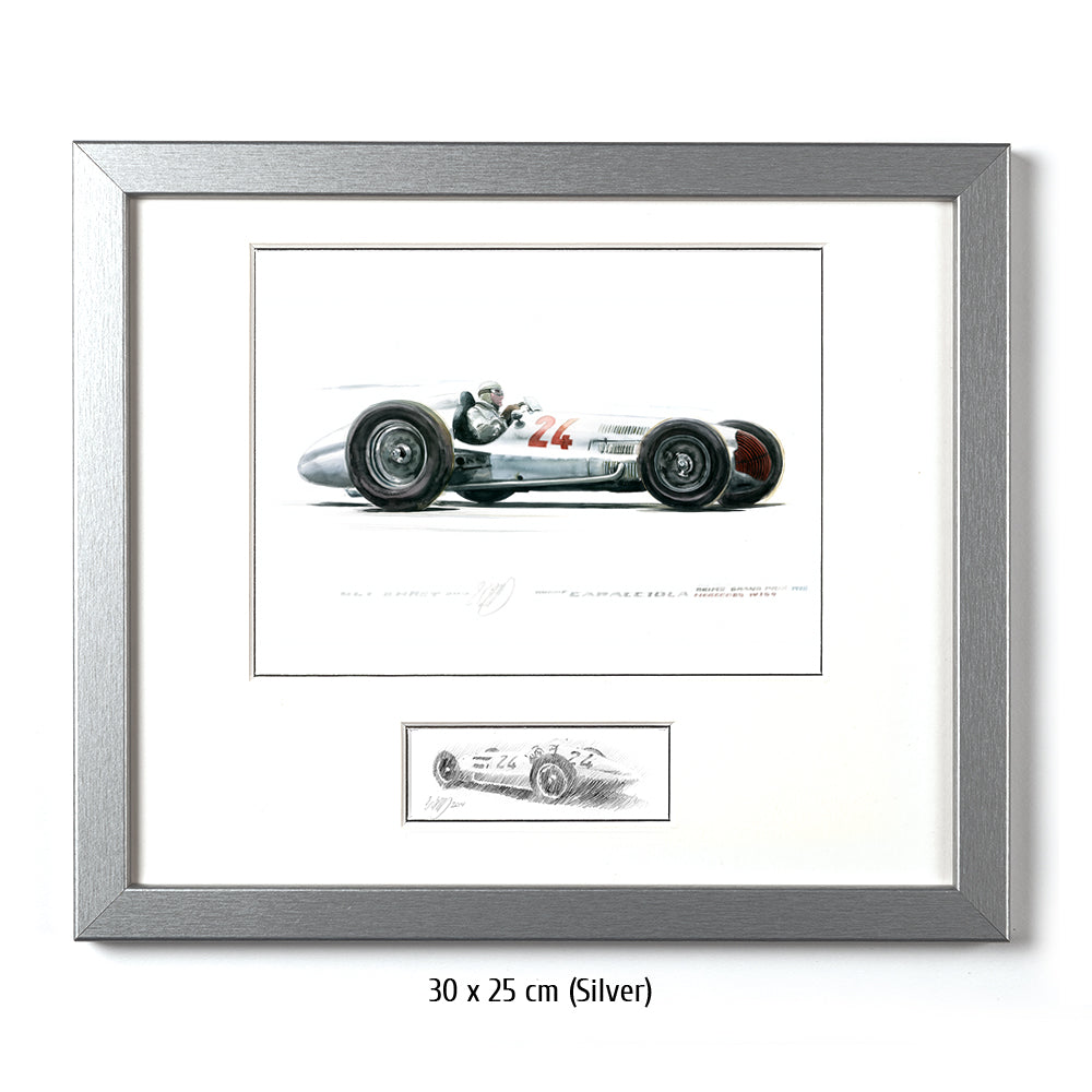 #0468 Mercedes W154, voiture de course Grand Prix