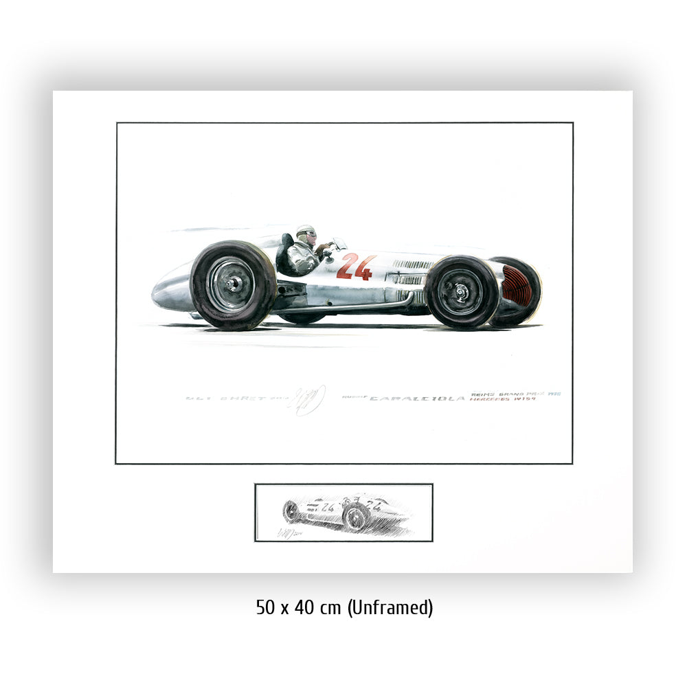 #0468 Mercedes W154, voiture de course Grand Prix