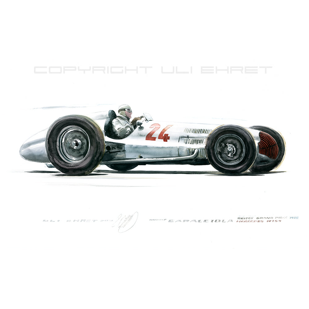 #0468 Mercedes W154, voiture de course Grand Prix