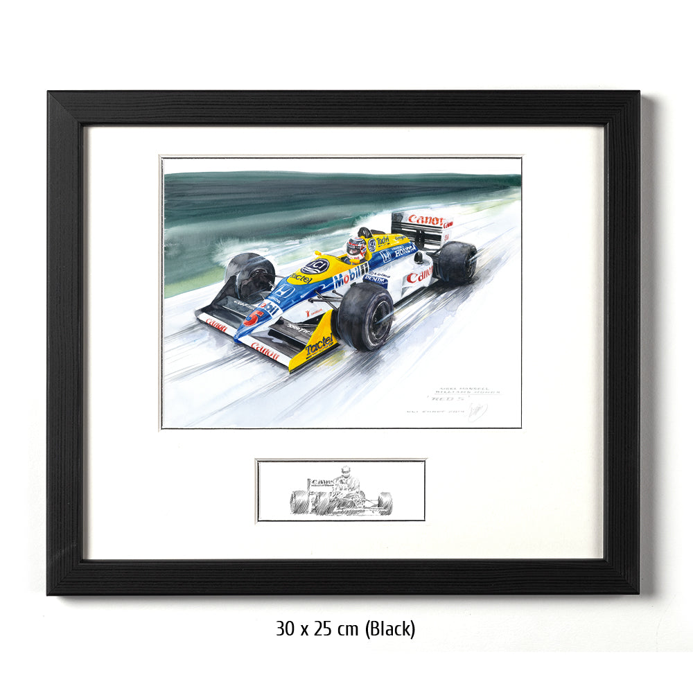 #0492 'Rouge 5', Nigel Mansell