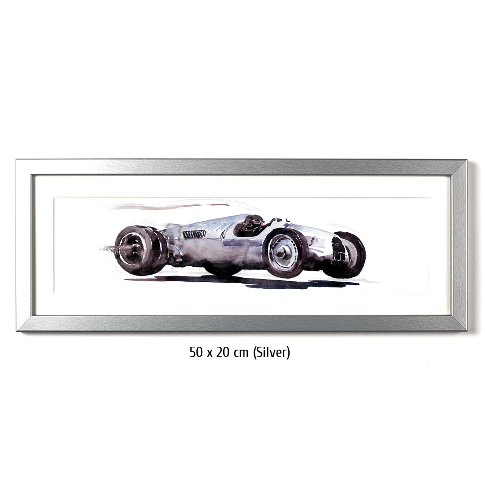 #0004XS Voiture de course de côte Auto Union