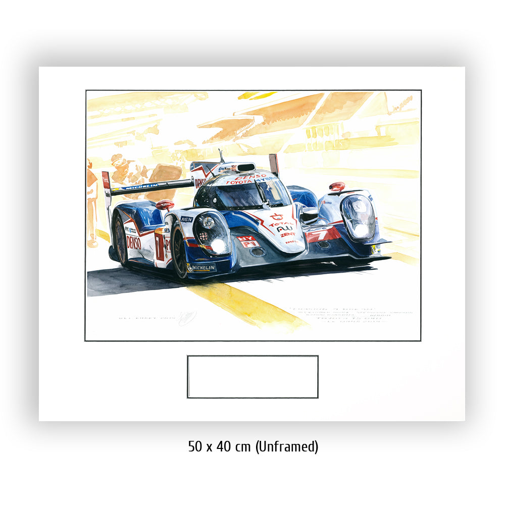 #0508A 'Poursuivre un rêve', Toyota TS050