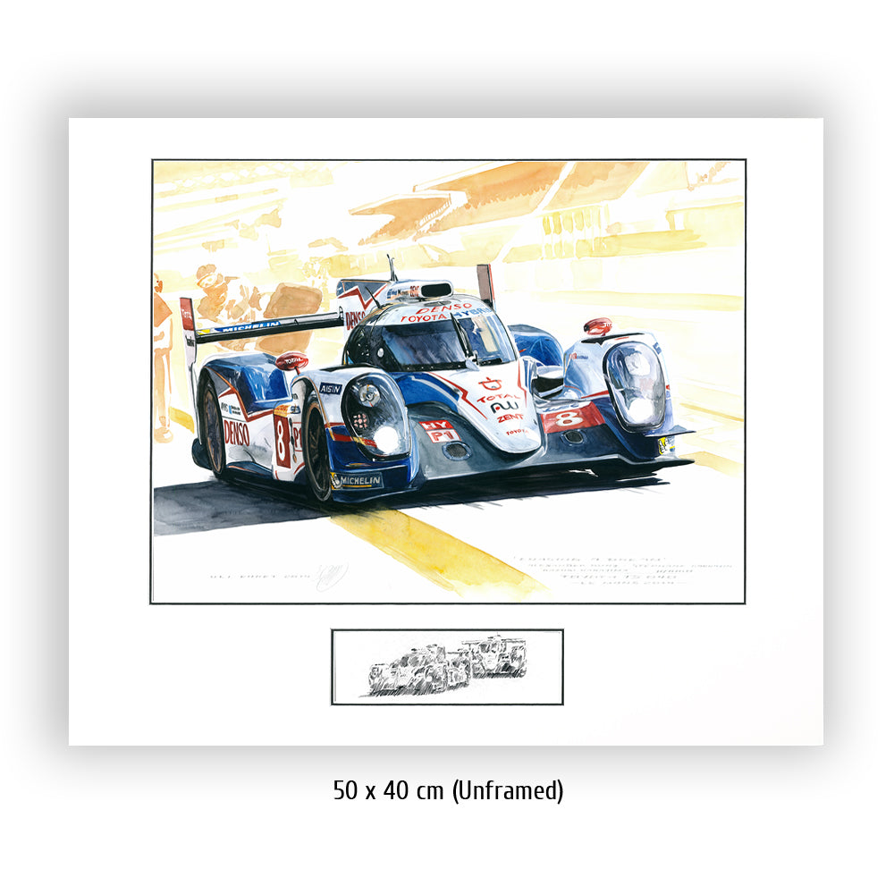 #0508B 'Poursuivre un rêve', Toyota TS050