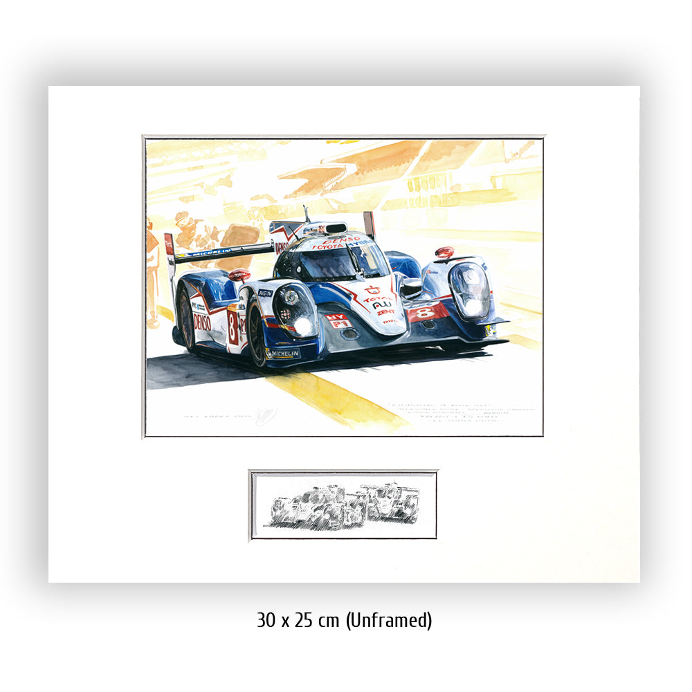 #0508B 'Poursuivre un rêve', Toyota TS050