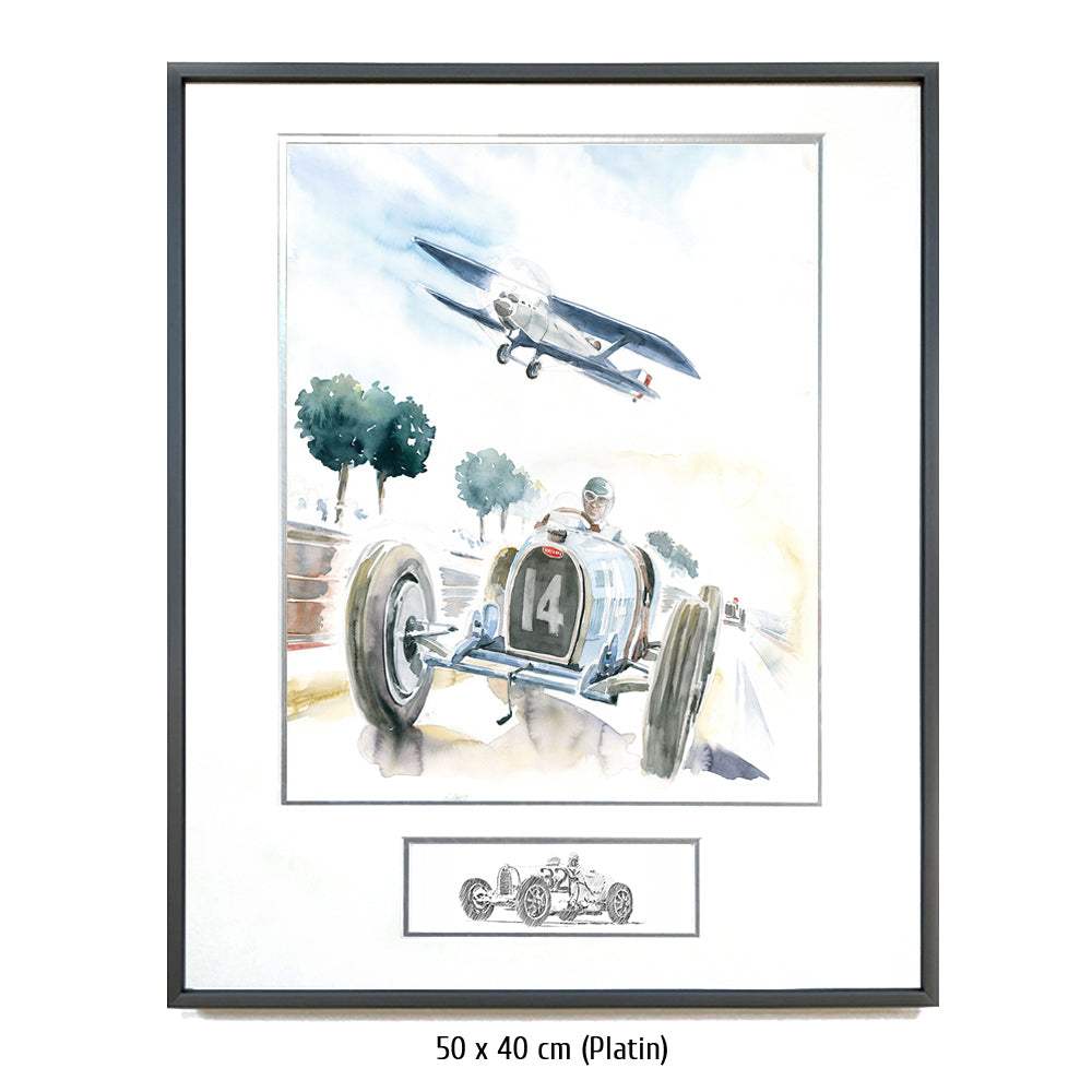 #0516 'L'Age d'Or, Bugatti T59, avion record Breguet