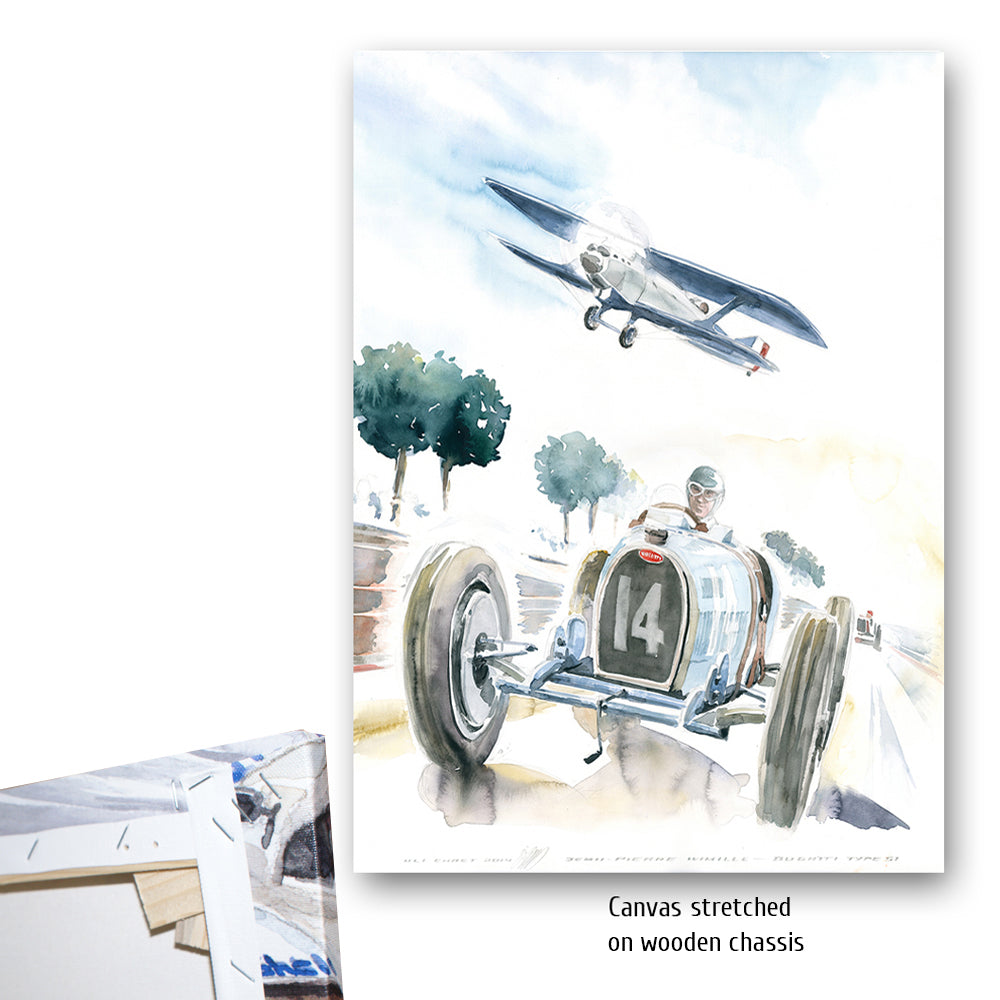 #0516 'L'Age d'Or, Bugatti T59, avion record Breguet