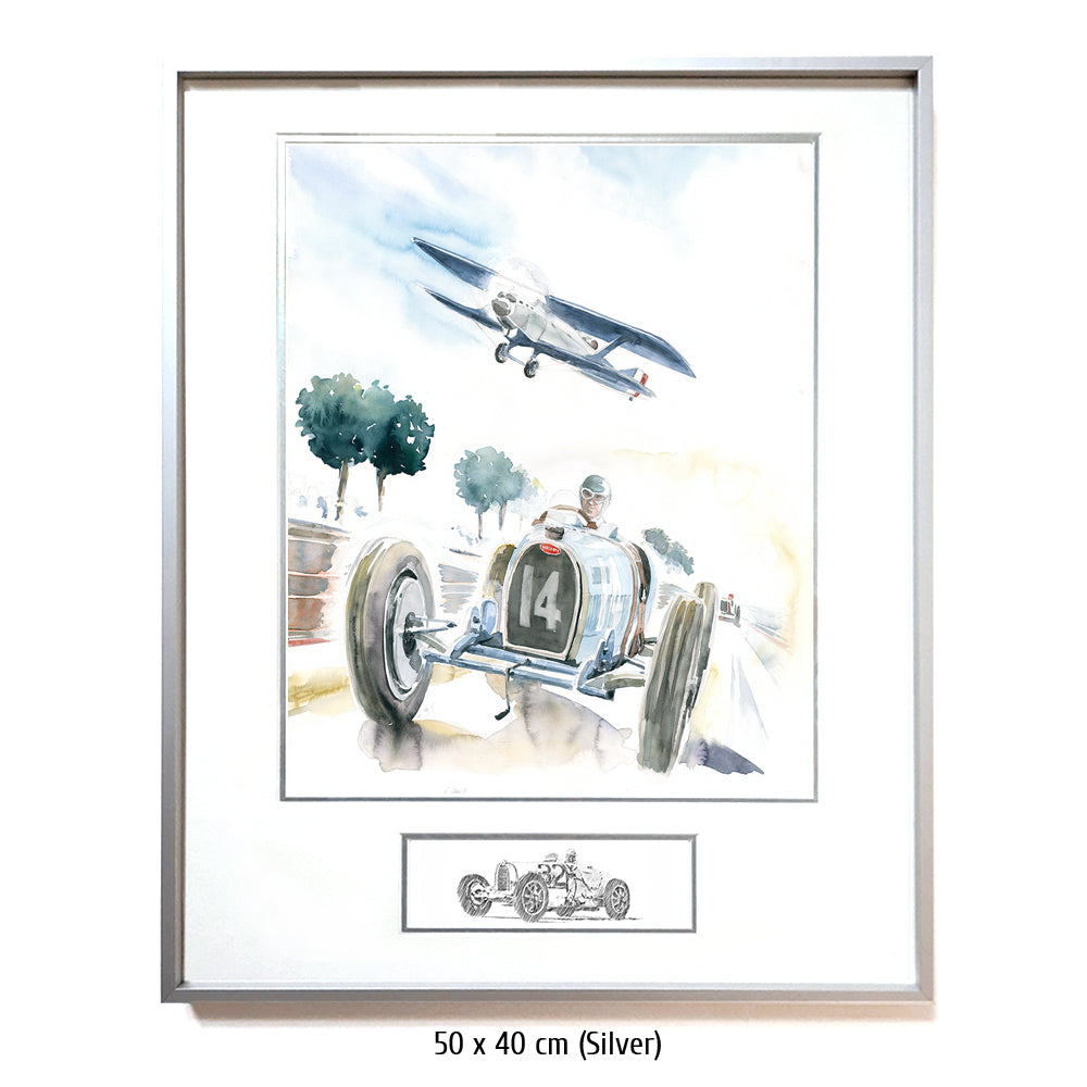 #0516 'L'Age d'Or, Bugatti T59, avion record Breguet