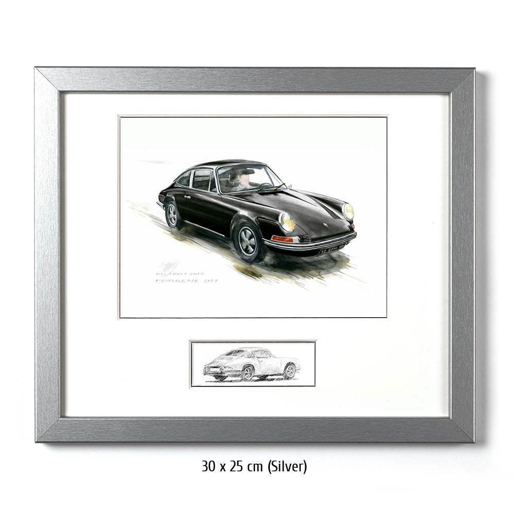 #0527B Porsche 911, Noir