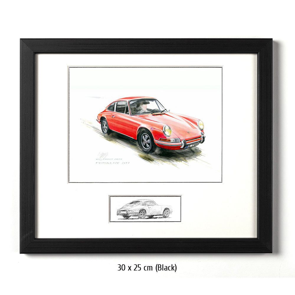 #0527R Porsche 911, rouge