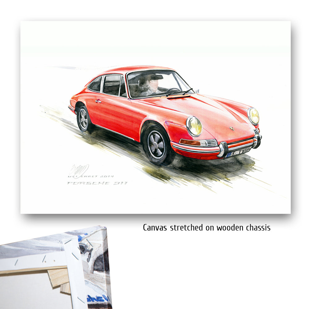 #0527R Porsche 911, rouge