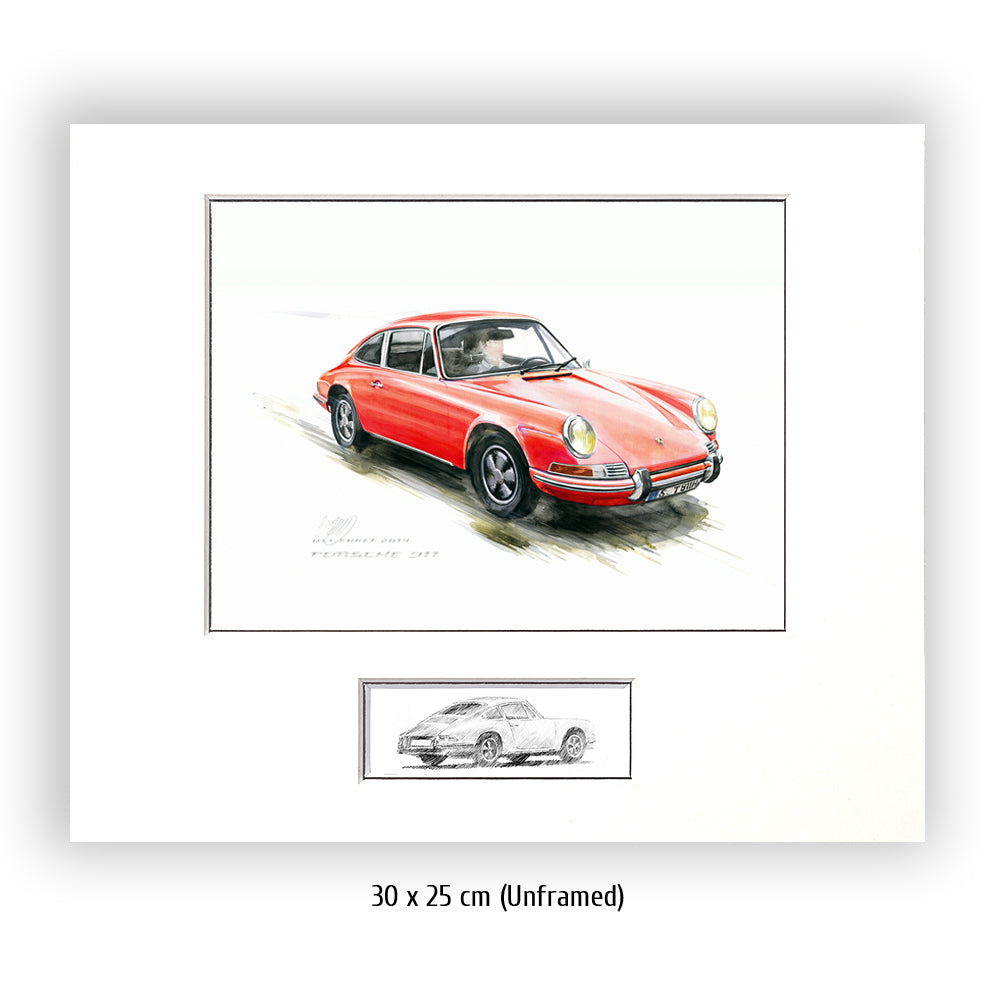 #0527R Porsche 911, rouge