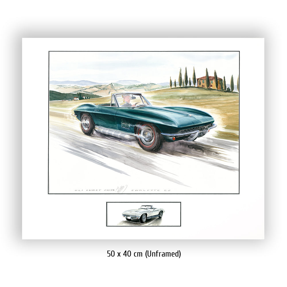 #0533 Corvette C2, 1967, cabriolet Stingray