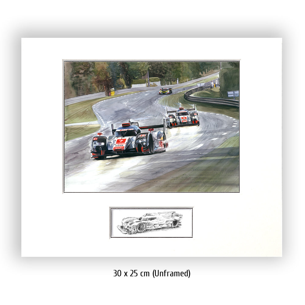#0552 'La maison du Quattro', Audi R18 E-Tron Quattro