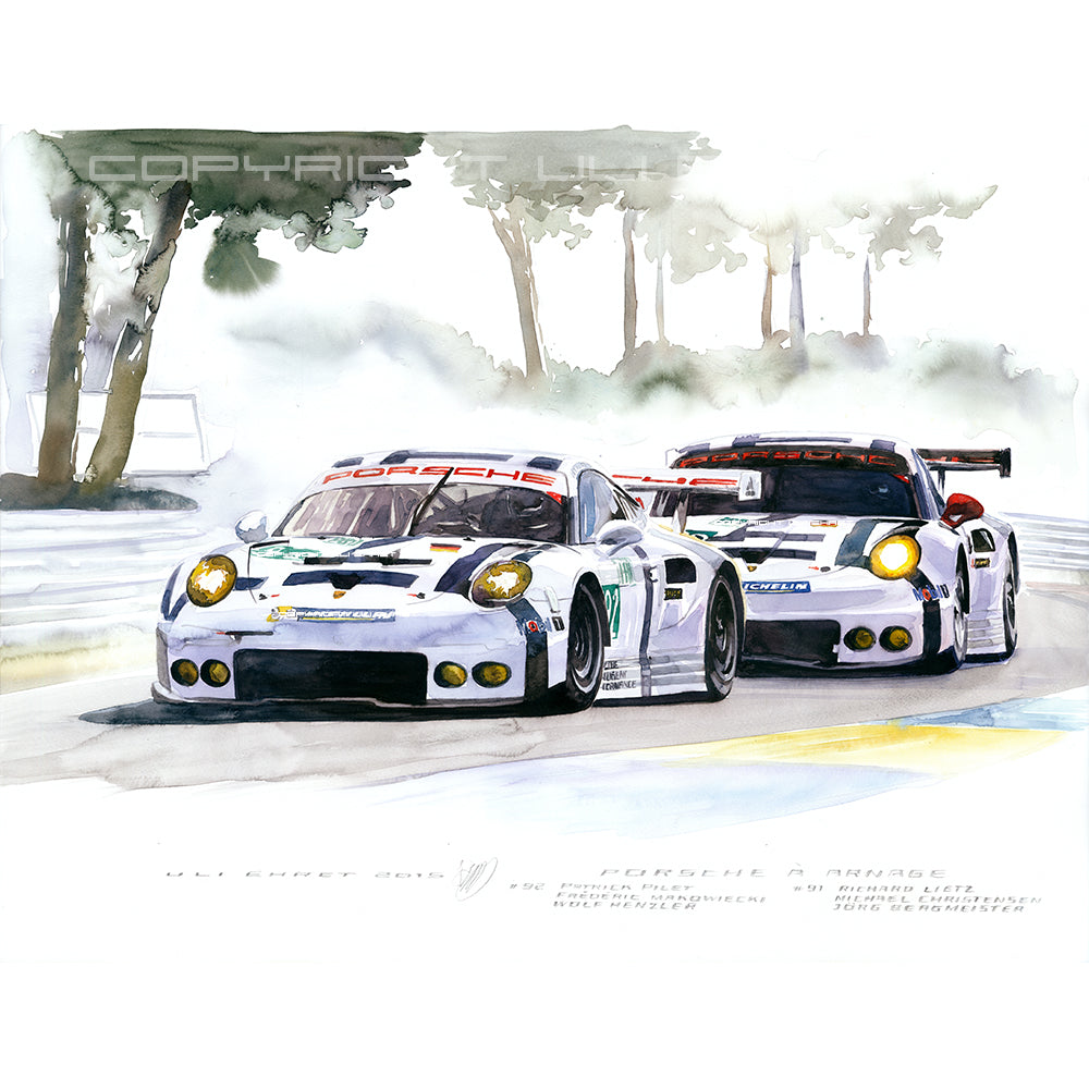 #0556 'Porsche RSR à Arnage'
