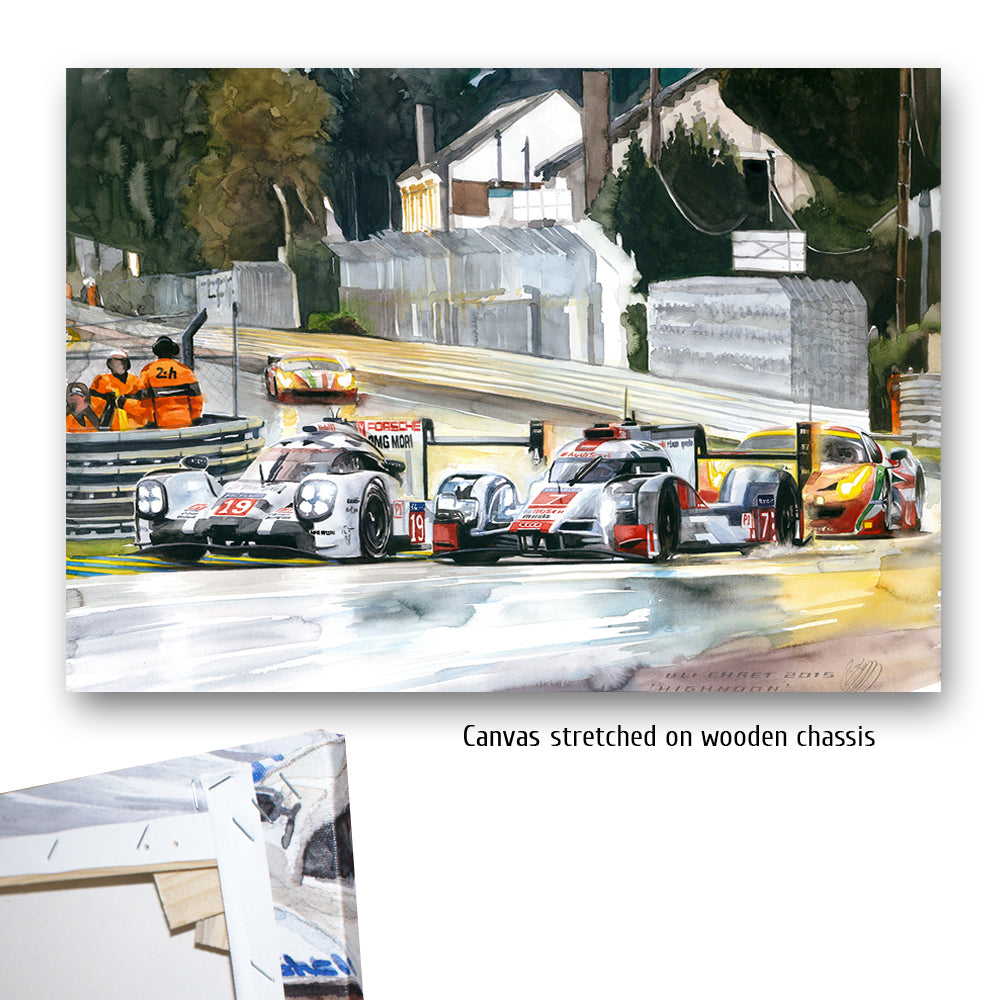 #0570 Audi eTron Quattro contre Porsche 919