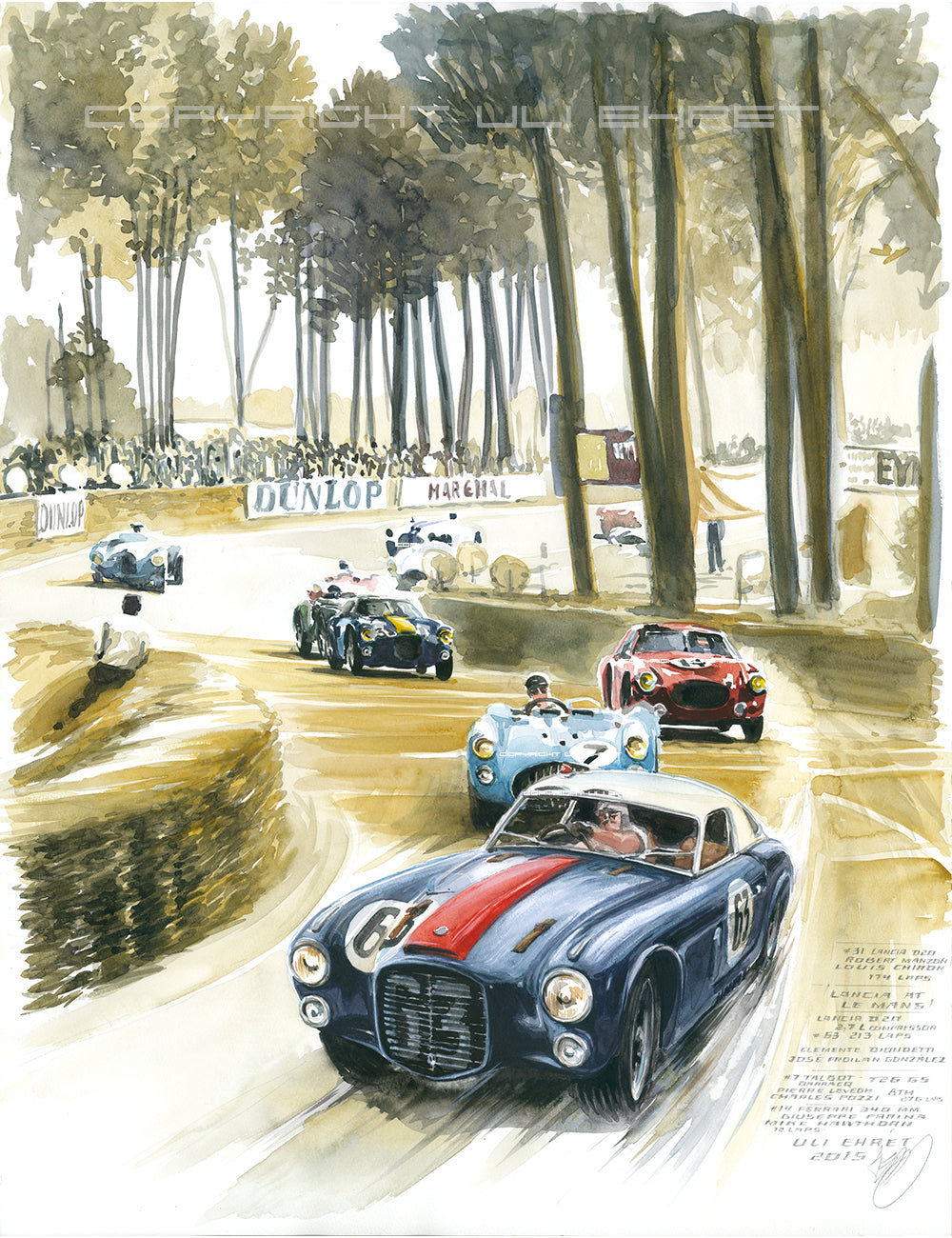 #0573 '24 Heures du Mans 1953', Lancia D20