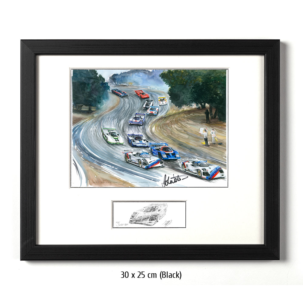 #0582 Voiture de course BMW GTP 1986, Laguna Seca