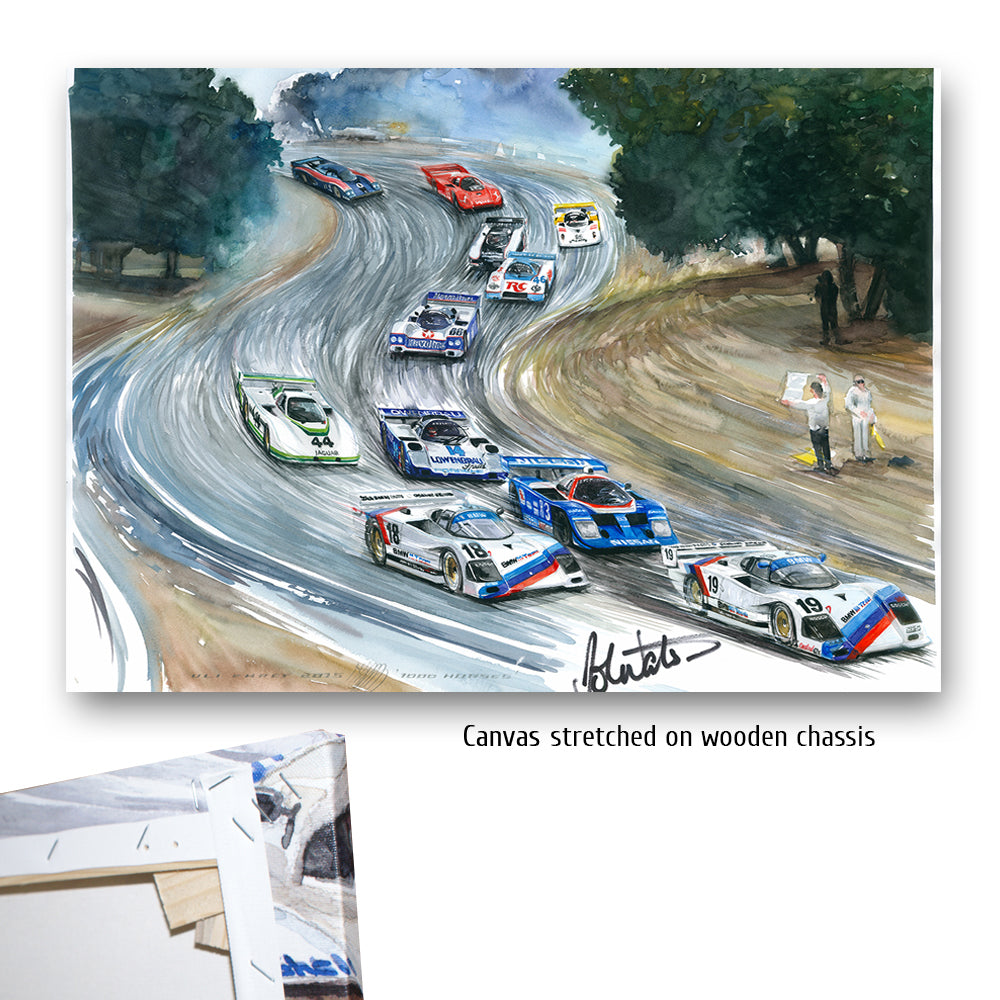 #0582 Voiture de course BMW GTP 1986, Laguna Seca