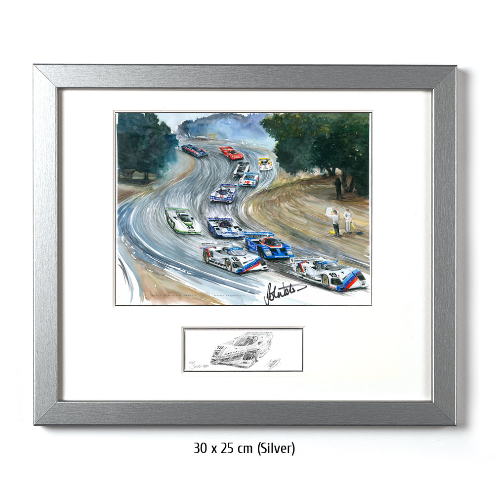 #0582 Voiture de course BMW GTP 1986, Laguna Seca