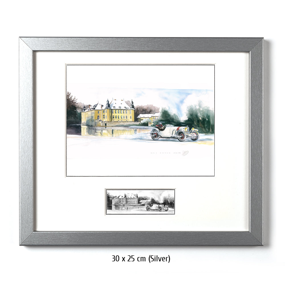 #0583 Mercedes SSK, château de Dyck