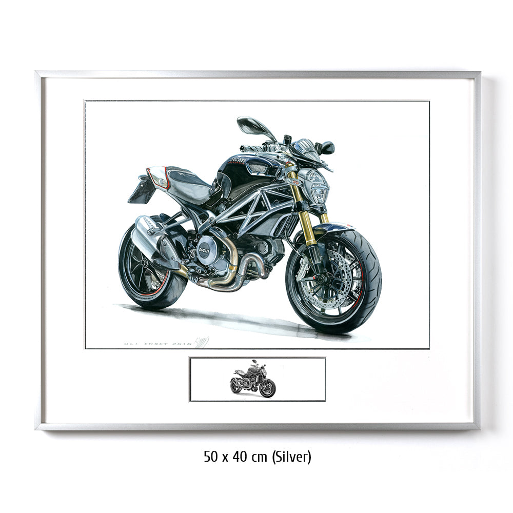 #0597 Monstre Ducati, Noir