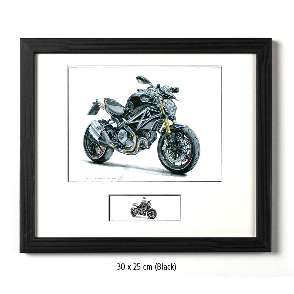#0597 Monstre Ducati, Noir