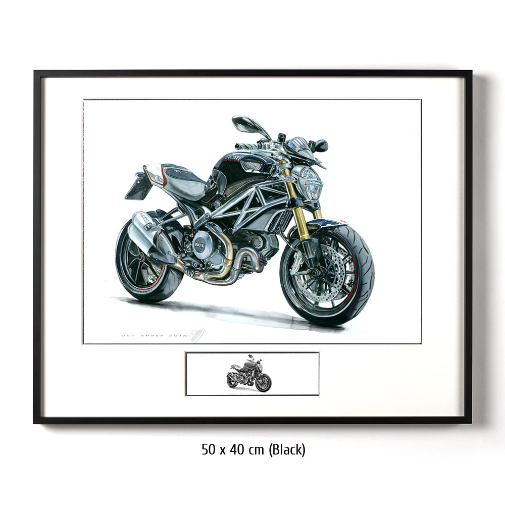 #0597 Monstre Ducati, Noir