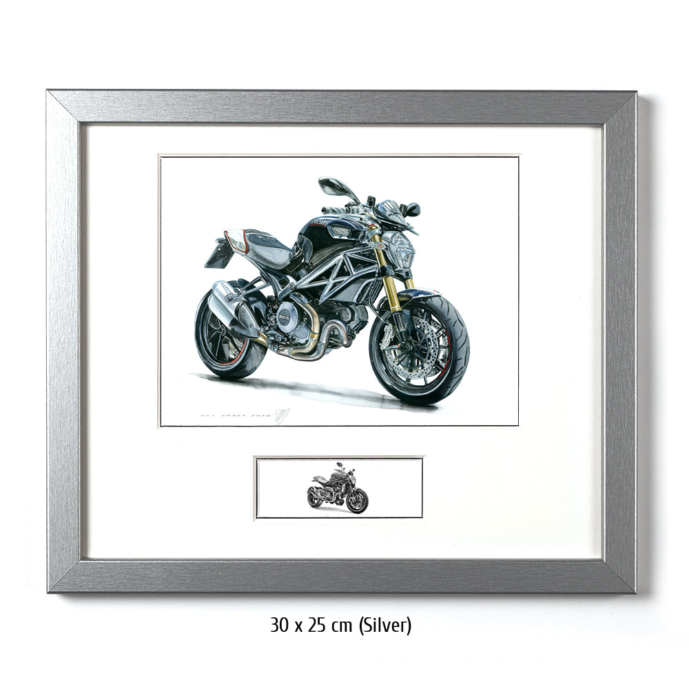 #0597 Monstre Ducati, Noir