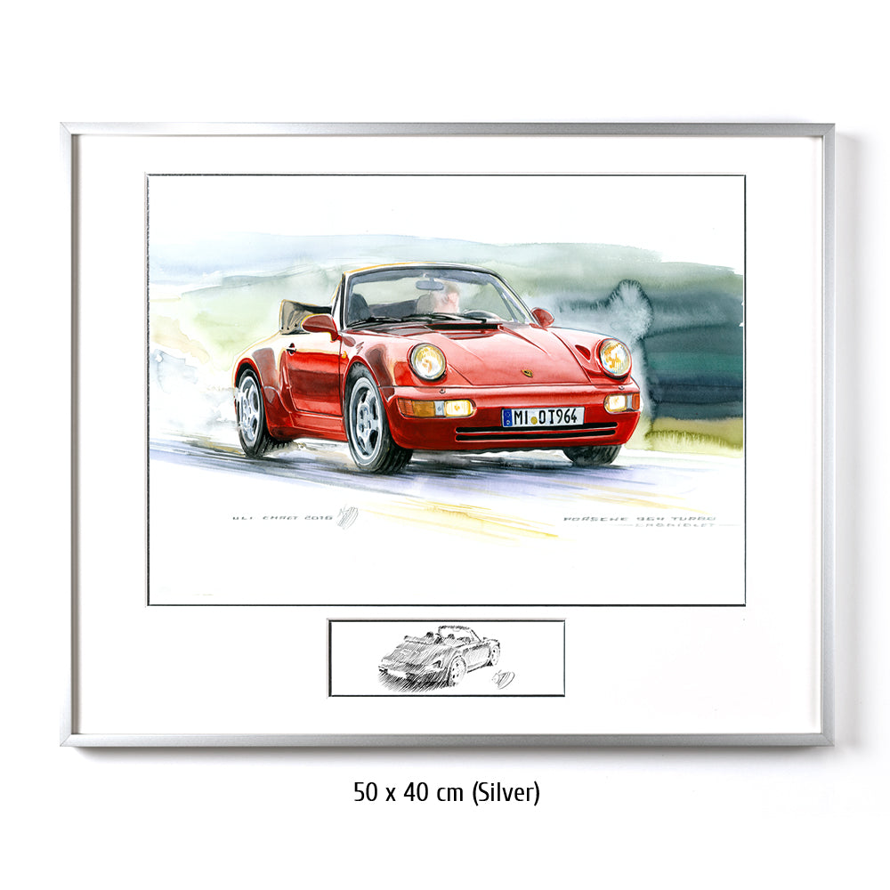 #0599 Porsche 964 Cabriolet Turbo