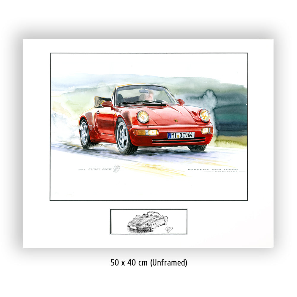 #0599 Porsche 964 Cabriolet Turbo
