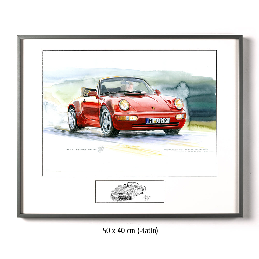 #0599 Porsche 964 Cabriolet Turbo