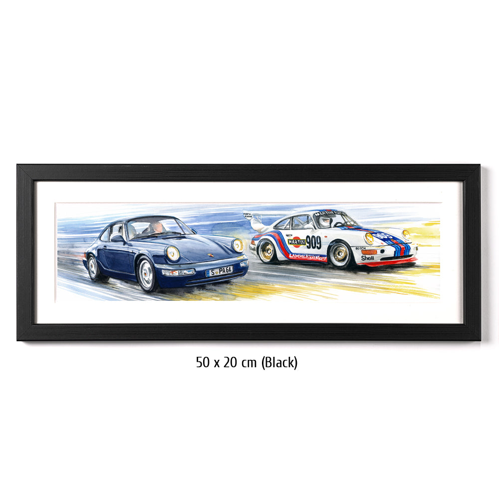 #0602 Porsche 964 RSR 3.8 Martini & 964 Carrera