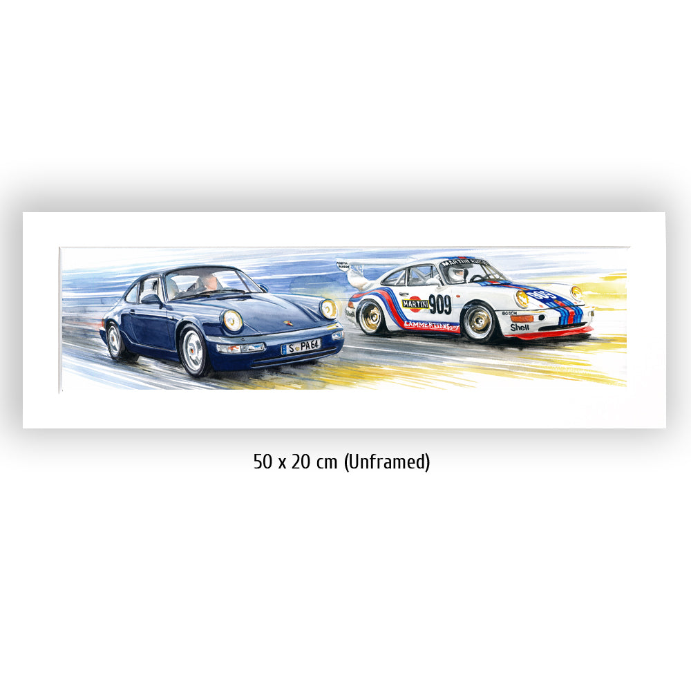 #0602 Porsche 964 RSR 3.8 Martini & 964 Carrera