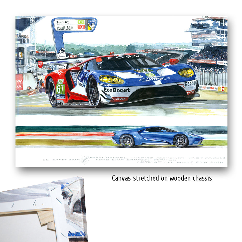 #0619 Ford GT50, Multimatic, 24 Heures du Mans 2016
