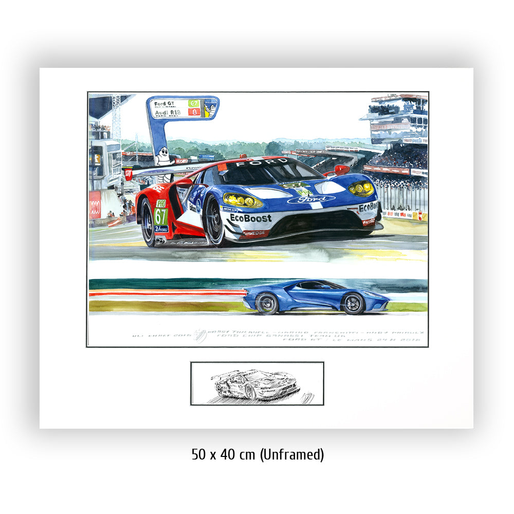 #0619 Ford GT50, Multimatic, 24 Heures du Mans 2016