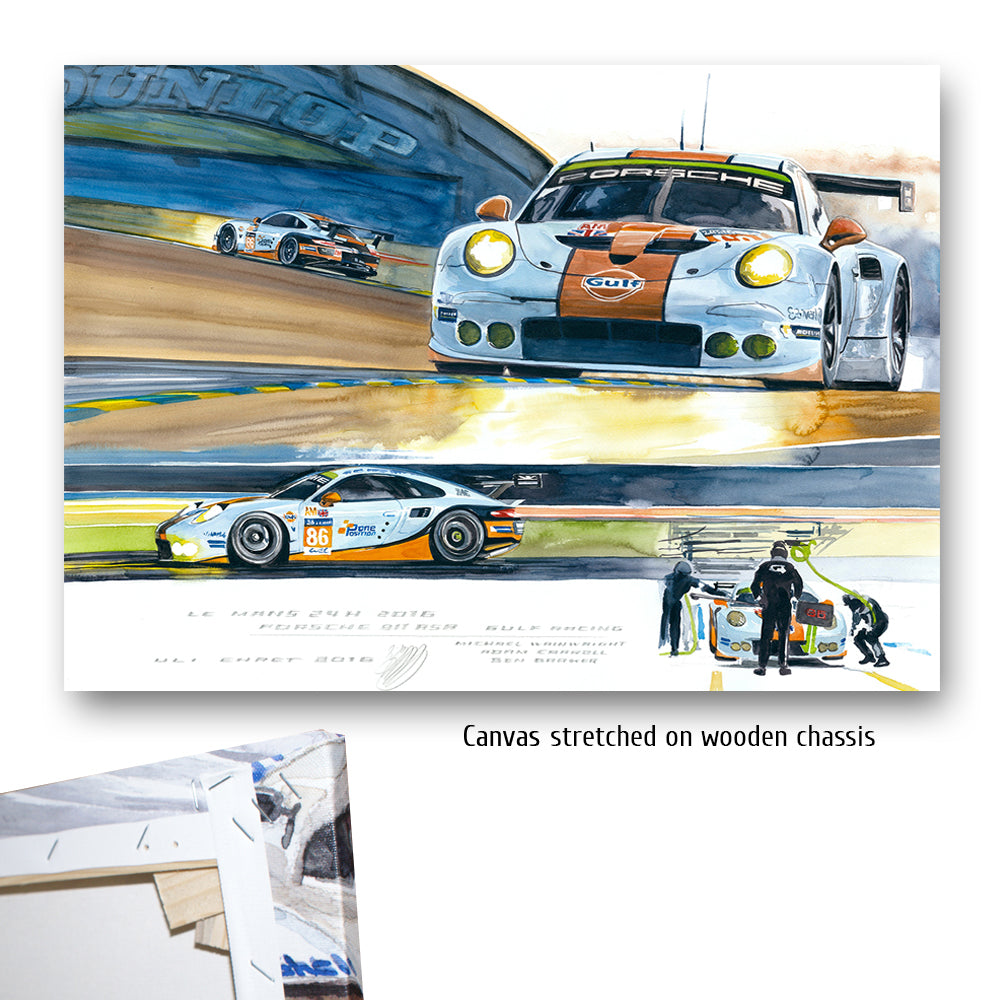 #0626 Porsche 911 RSR, équipe Gulf Racing